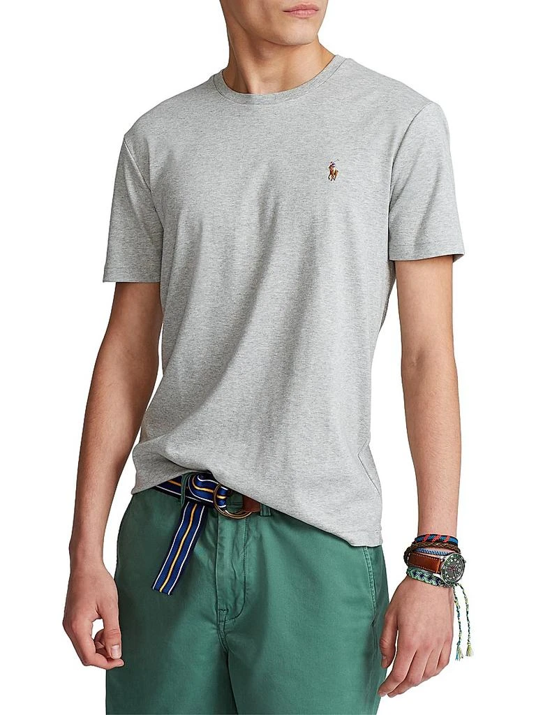 商品Ralph Lauren|Pima Cotton T-Shirt,价格¥485,第3张图片详细描述
