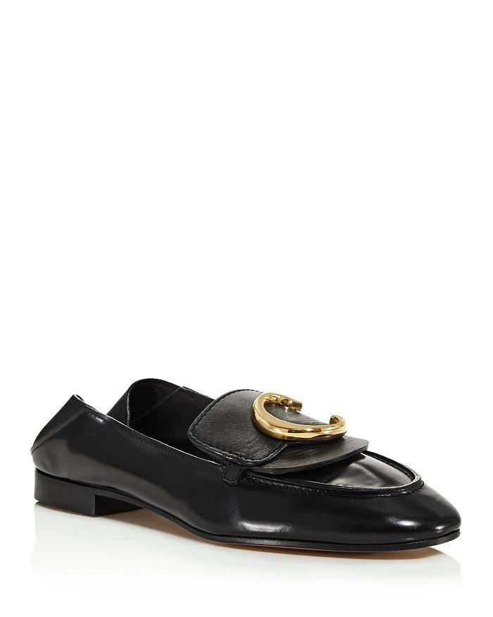 商品Chloé|Women's Chloe Embellished Loafers,价格¥2597,第1张图片