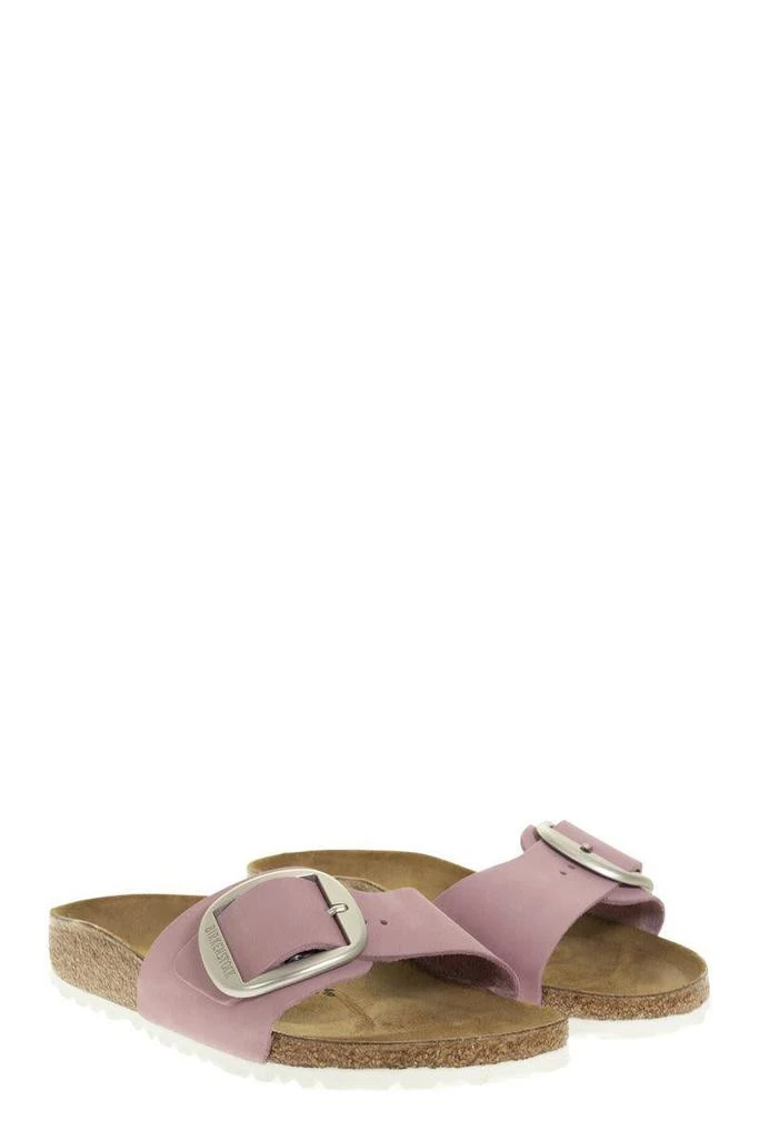 商品Birkenstock|BIRKENSTOCK MADRID BIG BUCKLE - Nubuck leather slipper with buckle,价格¥797,第4张图片详细描述