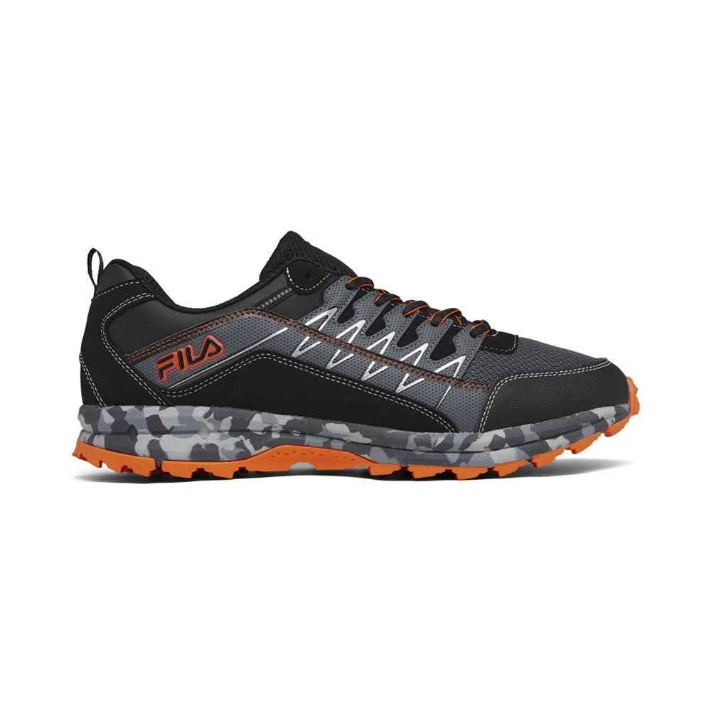 商品Fila|Men's Evergrand Trail Running Sneakers from Finish Line,价格¥150,第2张图片详细描述