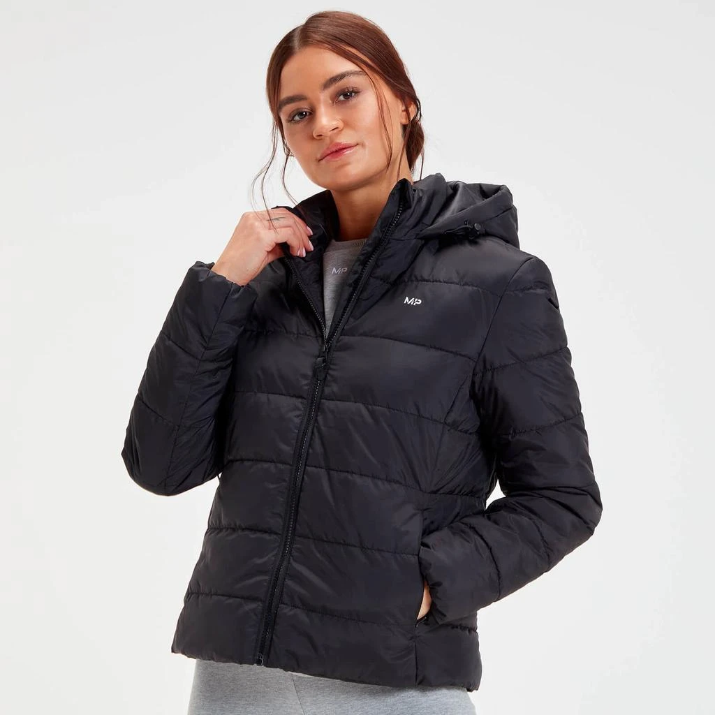 商品Myprotein|MP Women's Outerwear Lightweight Puffer Jacket - Black,价格¥248,第1张图片