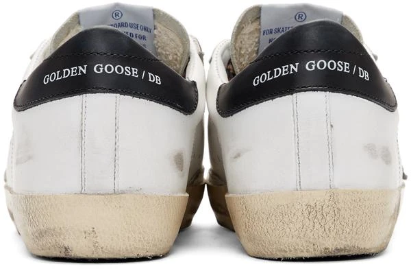 商品Golden Goose|SSENSE Exclusive White Leopard Superstar Sneakers,价格¥4570,第4张图片详细描述