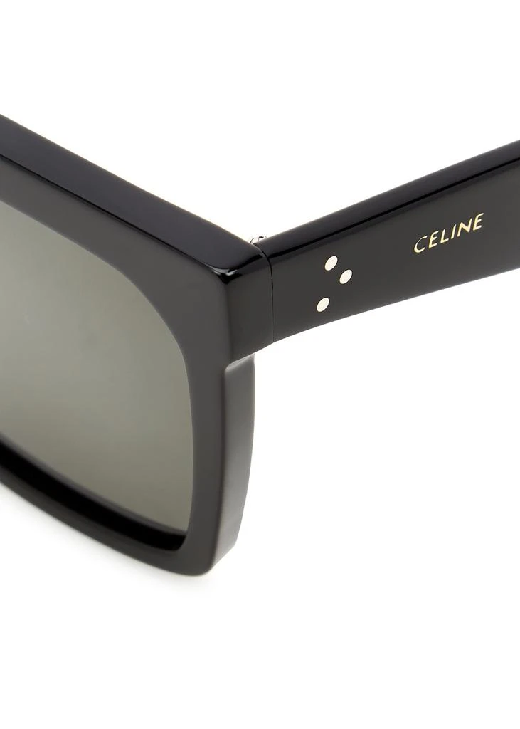 商品Celine|Black square-frame sunglasses,价格¥3403,第3张图片详细描述