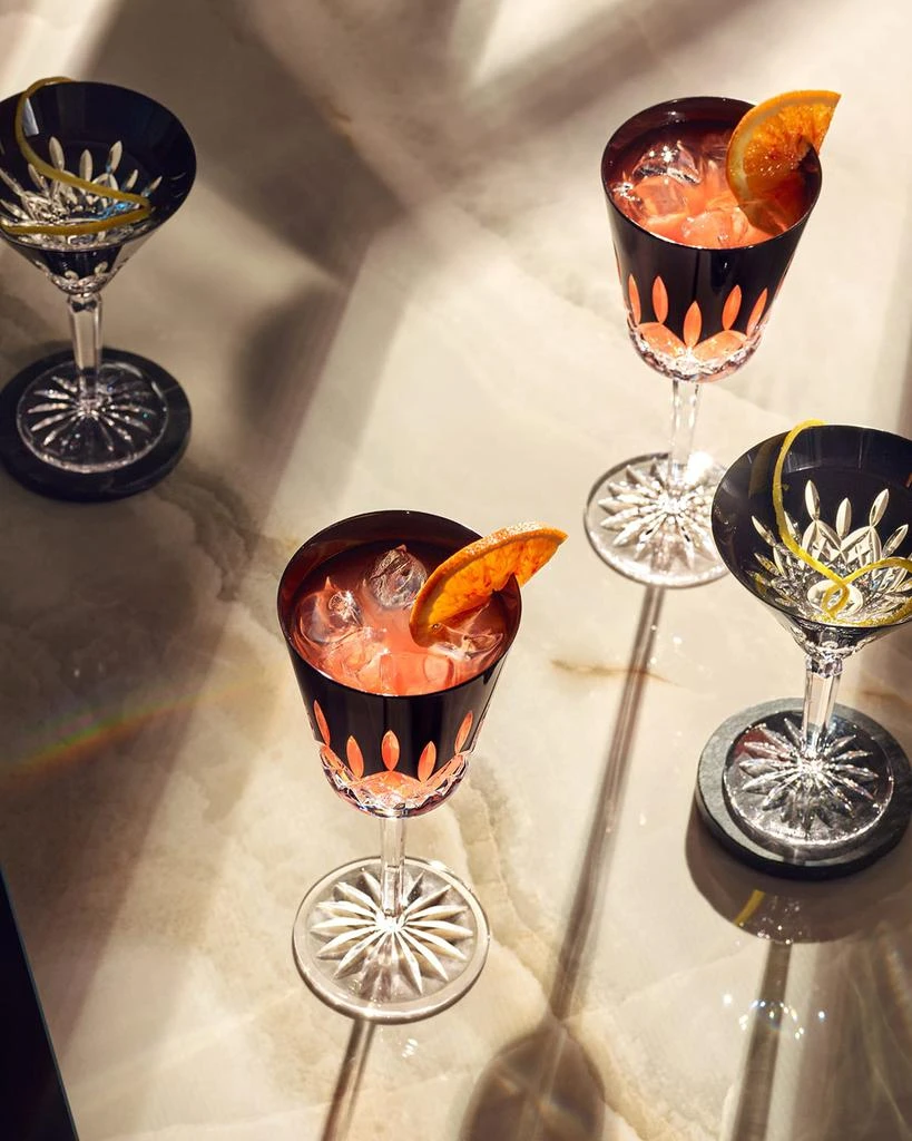 商品Waterford Crystal|Lismore Black Crystal Goblets, Set of 2,价格¥2554,第2张图片详细描述