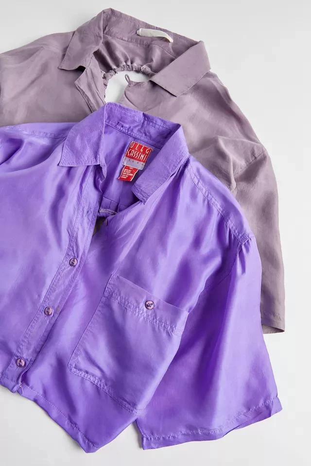 商品Urban Renewal|Urban Renewal Remade Open Back Drawstring Shirt,价格¥188,第2张图片详细描述