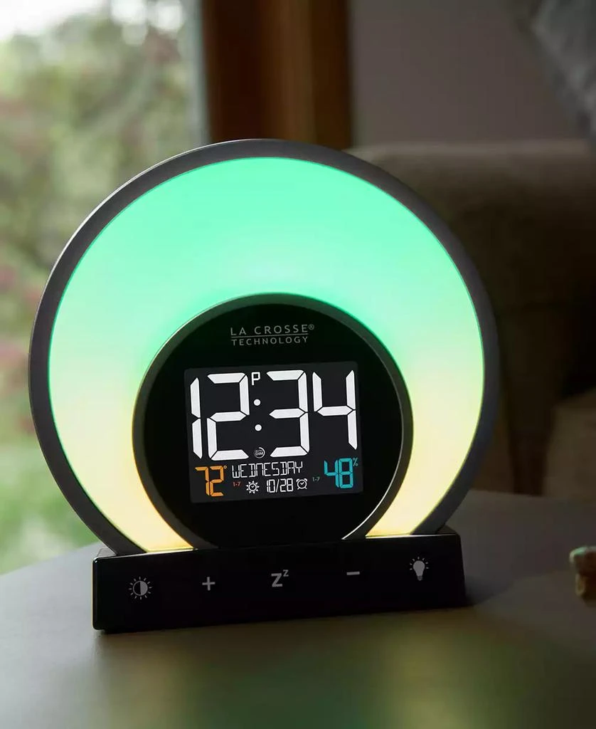 Soluna C79141 Mood Light Alarm Clock with Temperature Humidity 商品