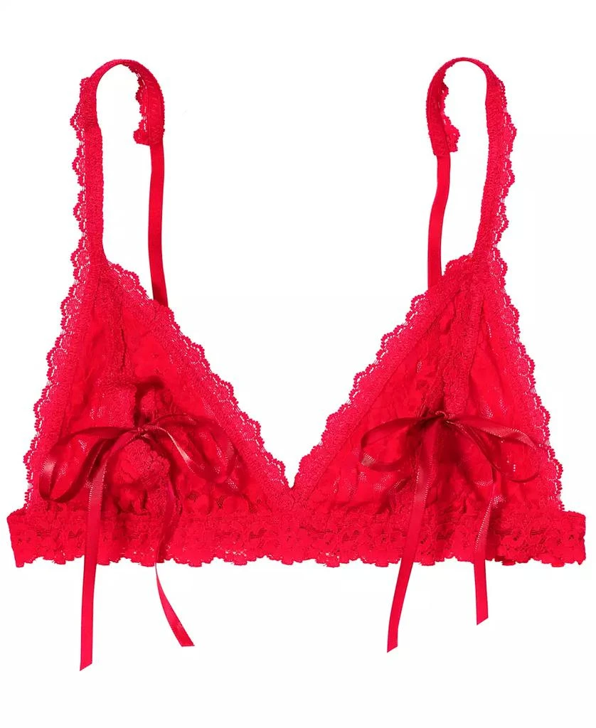 商品Hanky Panky|After Midnight Signature Lace Peek-A-Boo Bralette 487831,价格¥386,第1张图片