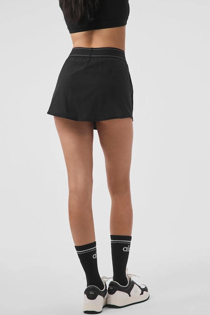 商品Alo|Match Point Tennis Skirt - Black,价格¥512,第3张图片详细描述