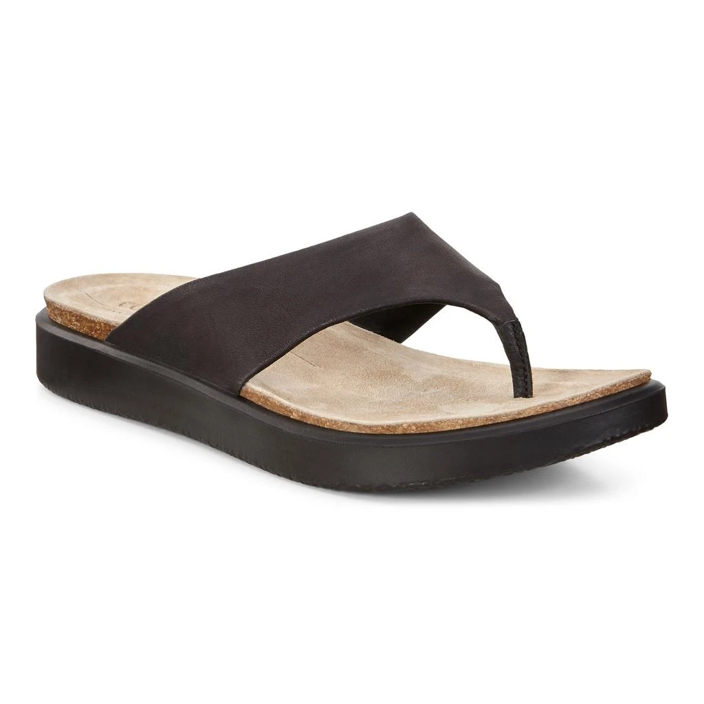 商品ECCO|ECCO CORKSPHERE Women's Thong Sandal,价格¥160,第2张图片详细描述