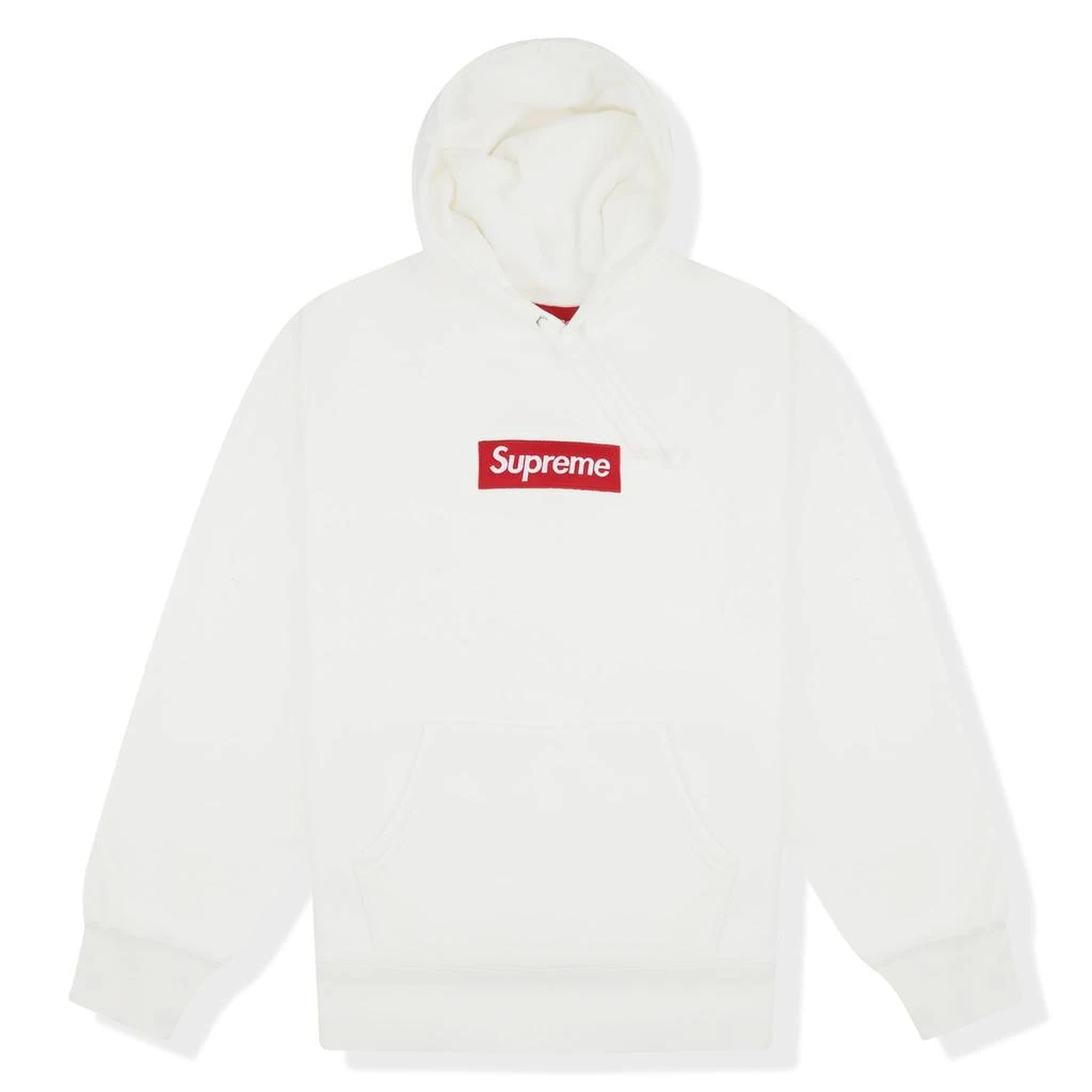 商品Supreme|Supreme Box Logo White Hoodie (FW21),价格¥3099,第1张图片