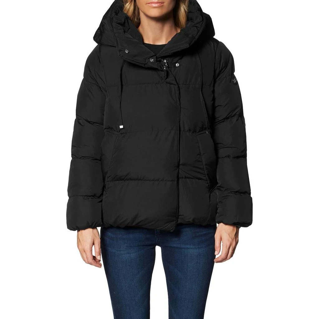 商品Jessica Simpson|Jessica Simpson Women's Oversized Quilted Winter Puffer Coat with Pillow Collar Hood,价格¥209,第1张图片