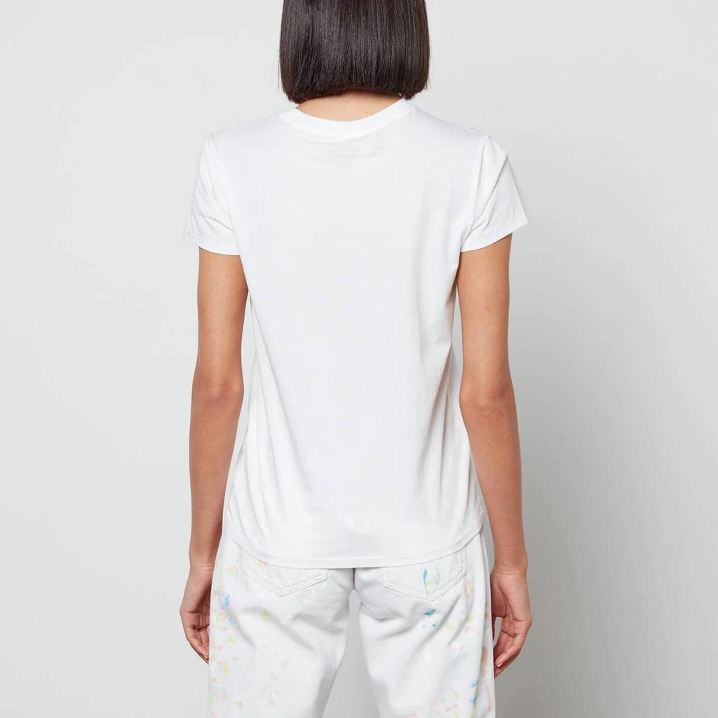 商品Ralph Lauren|Polo Ralph Lauren Women's Polo Logo T-Shirt - White,价格¥286,第2张图片详细描述