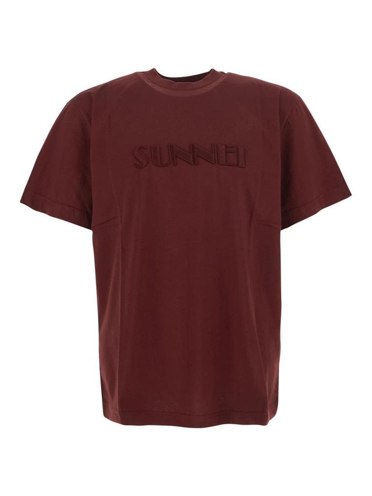 商品SUNNEI|Embroidery Logo T-Shirt,价格¥853,第1张图片
