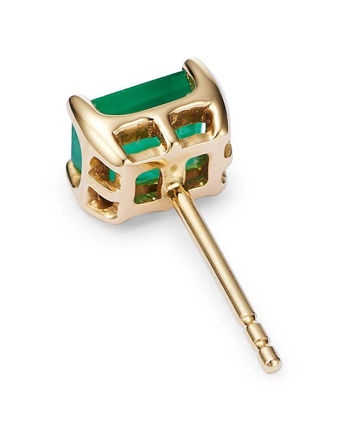 商品Bloomingdale's|Emerald Stud Earrings in 14K Yellow Gold - Exclusive,价格¥5326,第4张图片详细描述