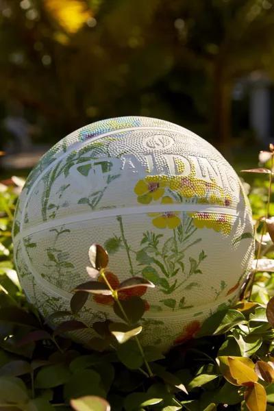 商品Spalding|Spalding斯伯丁篮球 联名 花卉版,价格¥215,第1张图片