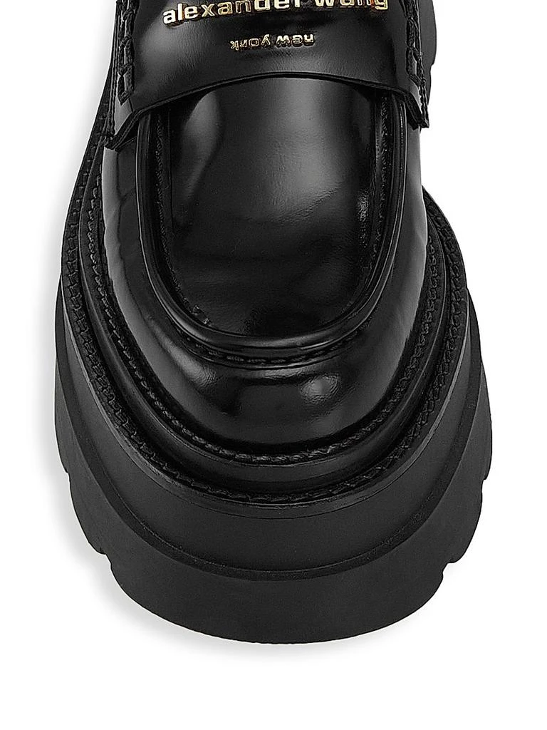 商品Alexander Wang|Carter Leather Platform Ankle Boots,价格¥5937,第4张图片详细描述