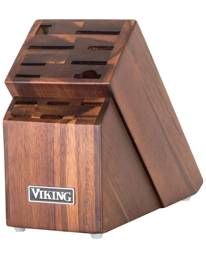 商品Viking|Viking 15pc German Steel Cutlery Set with Wood Block,价格¥872,第3张图片详细描述