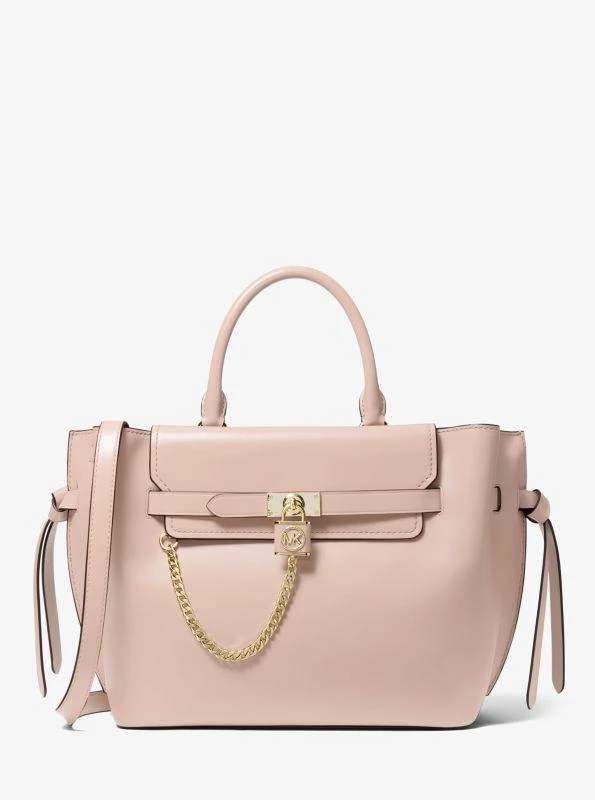 商品Michael Kors|Hamilton Legacy Large Leather Belted Satchel,价格¥1867,第1张图片