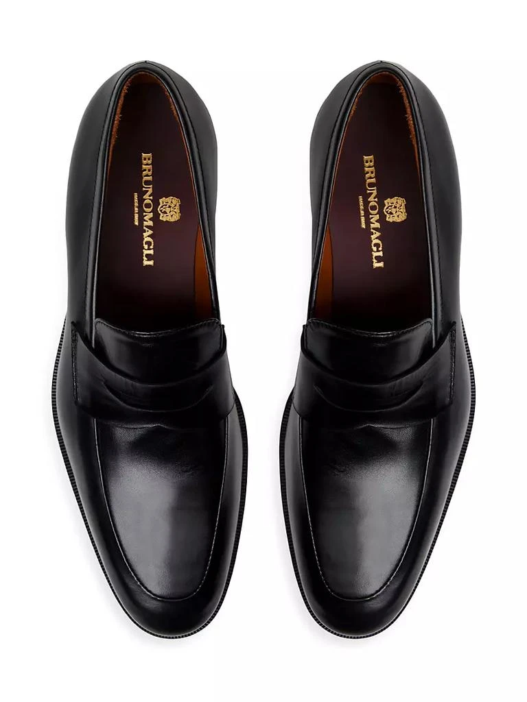 商品Bruno Magli|Maioco Leather Penny Loafers,价格¥2963,第4张图片详细描述