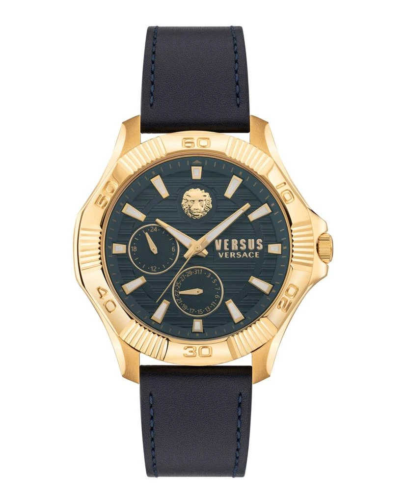 商品Versus Versace|DTLA Leather Watch,价格¥819,第1张图片