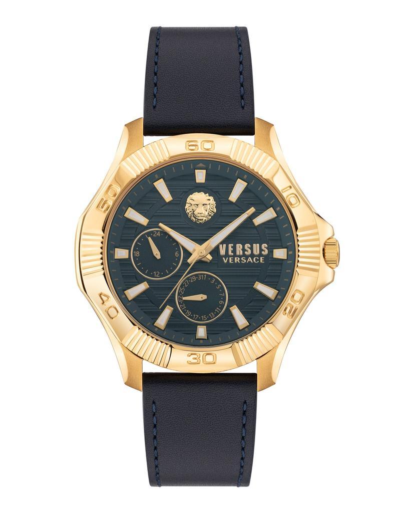 商品Versus Versace|DTLA Leather Watch,价格¥758,第1张图片