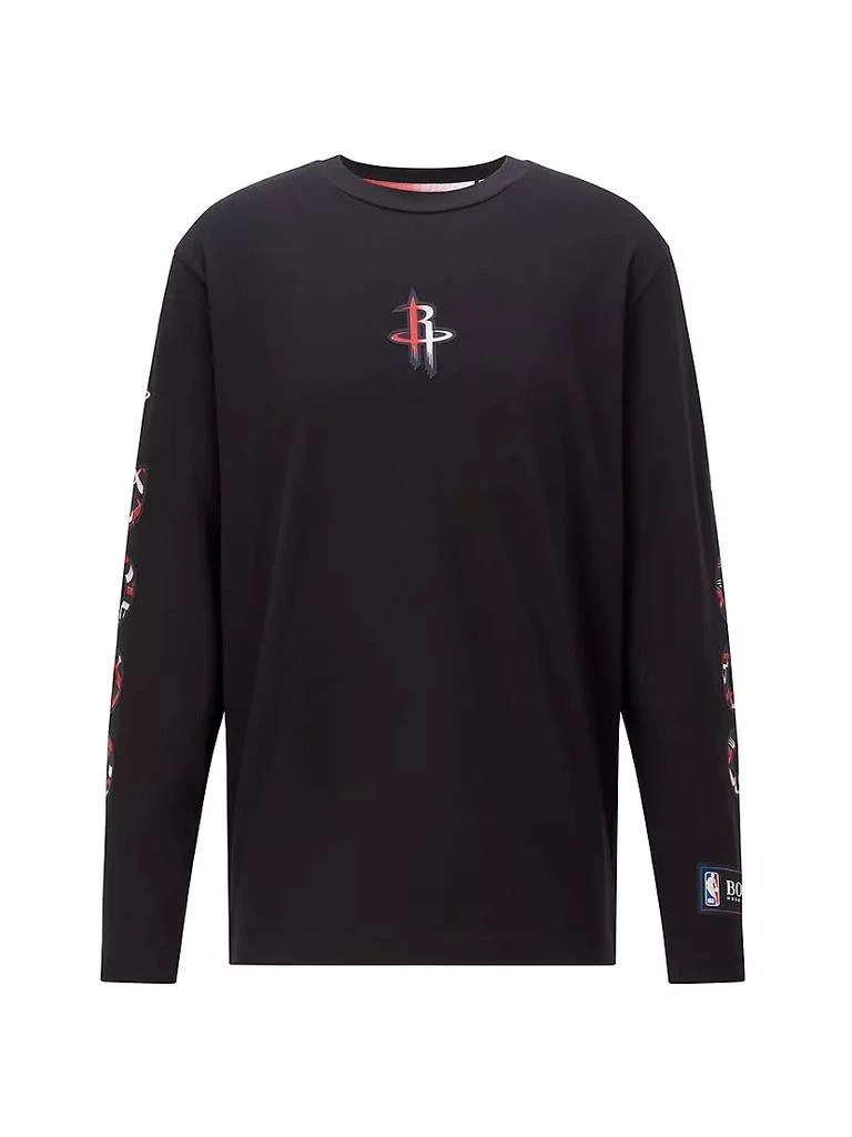 商品Hugo Boss|Rockets Basketball Team 360 Long-Sleeve Shirt,价格¥886,第1张图片