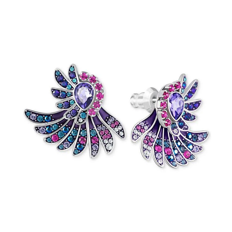 商品Swarovski|Silver-Tone Multi-Stone Jacket Earrings,价格¥667,第1张图片