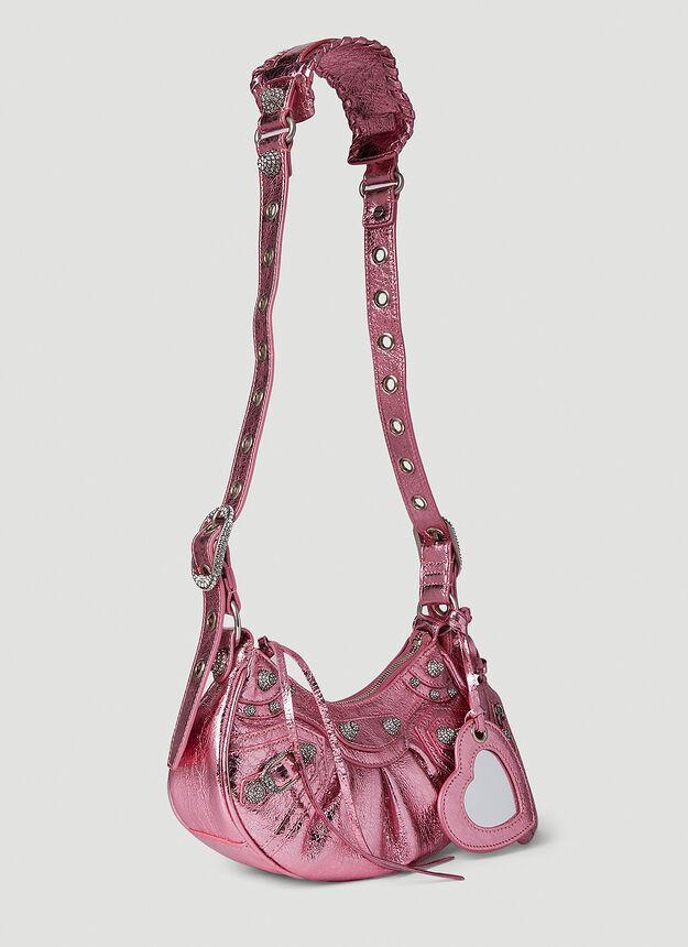商品Balenciaga|Le Cagole XS Shoulder Bag in Pink,价格¥23020,第4张图片详细描述
