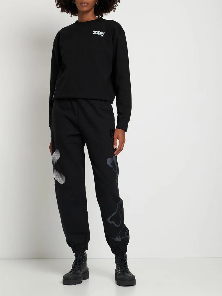 商品Alexander McQueen|Regular Cotton Jersey Sweatpants,价格¥949,第1张图片详细描述