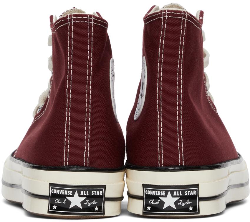 Burgundy Chuck 70 High Sneakers商品第4张图片规格展示