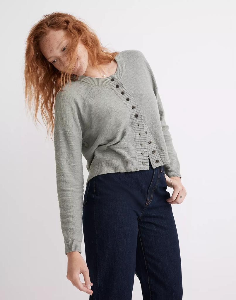 商品Madewell|Brampton Crop Cardigan Sweater,价格¥526,第4张图片详细描述