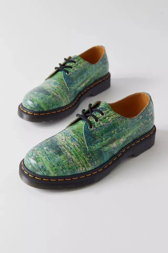 商品Dr. Martens|Dr. Martens 1461 The National Gallery Lily Pond Oxford,价格¥989,第4张图片详细描述