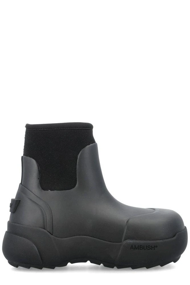 商品Ambush|Ambush Square-Toe Ankle Boots,价格¥1589,第1张图片