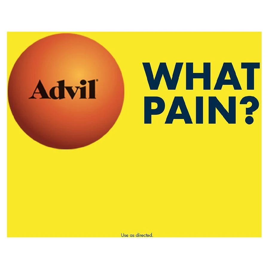 商品Advil|Ibuprofen Pain Reliever & Fever Reducer Tablets,价格¥92,第4张图片详细描述