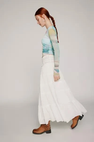 商品Kimchi Blue|Kimchi Blue Elle Tiered Maxi Skirt,价格¥597,第4张图片详细描述