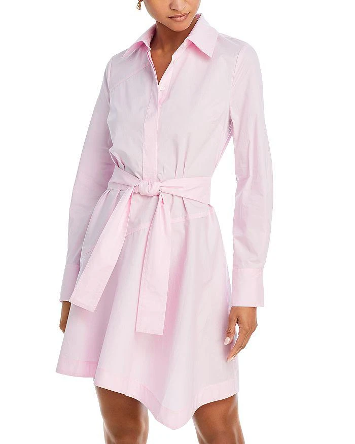商品Derek Lam|Flora Asymmetric Shirt Dress,价格¥2043,第1张图片