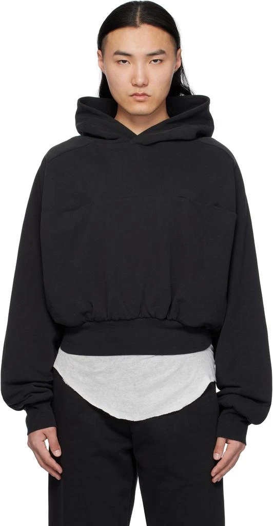商品Entire Studios|Black Double Double Hoodie,价格¥1326,第1张图片