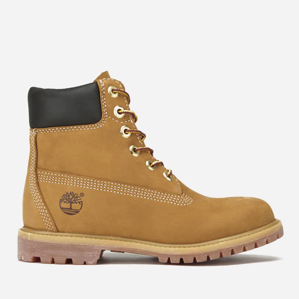 添柏岚Timberland女靴|Women's 6 Inch Nubuck Premium Boots - Wheat