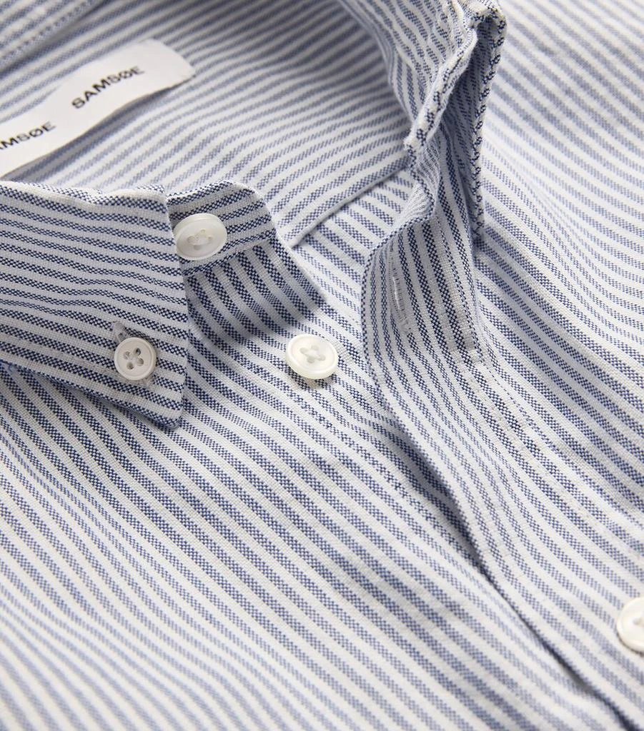 商品SAMSOE SAMSOE|Cotton Pinstripe Saliam BX Shirt,价格¥1207,第5张图片详细描述