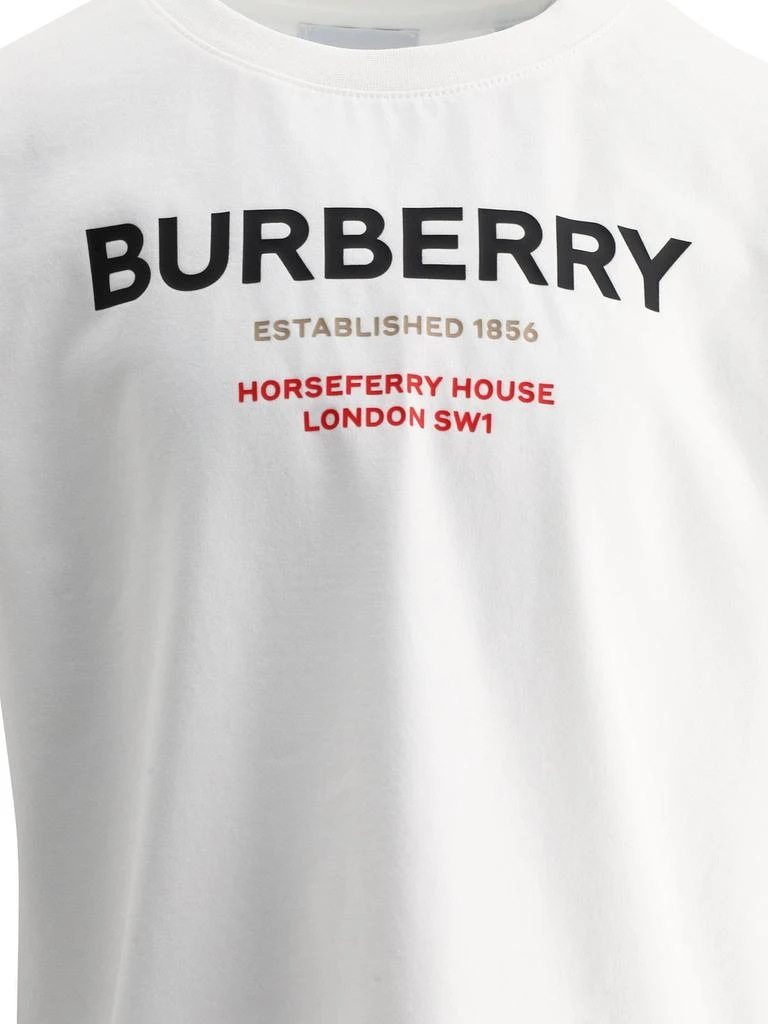 商品Burberry|Burberry Kids Horseferry Logo Printed Crewneck T-Shirt,价格¥845,第3张图片详细描述