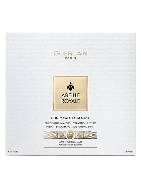 商品Guerlain|Abeille Royale 4-Piece Honey Cataplasm Sheet Mask Set,价格¥838,第4张图片详细描述