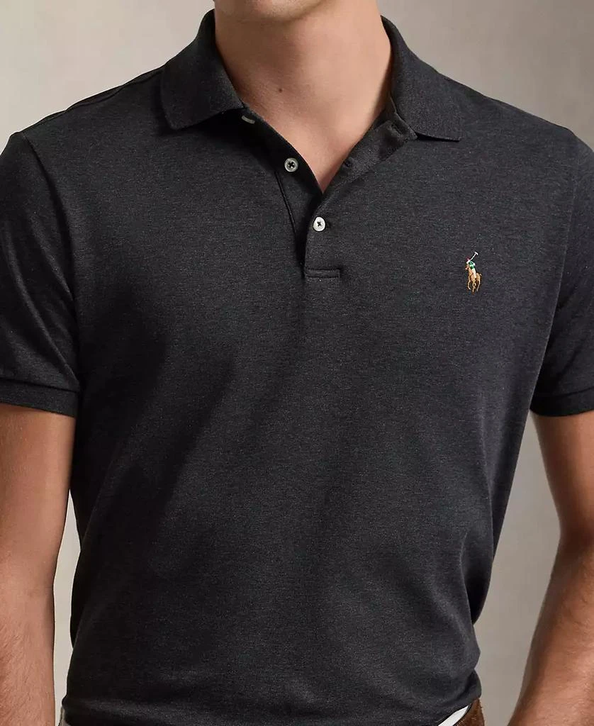 商品Ralph Lauren|Men's Custom Slim Fit Soft Cotton Polo Shirt,价格¥335,第3张图片详细描述