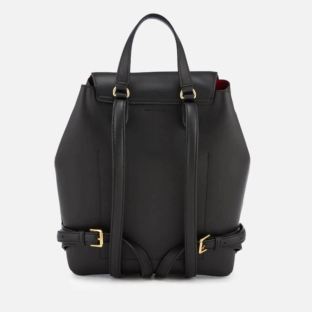 商品Ralph Lauren|Lauren Ralph Lauren Women's Flap Backpck - Medium - Black,价格¥1628,第3张图片详细描述