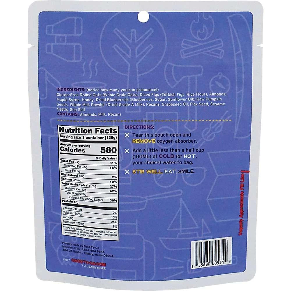 商品Good To-Go|Good To-Go Gluten Free Granola - Single Serving,价格¥57,第5张图片详细描述