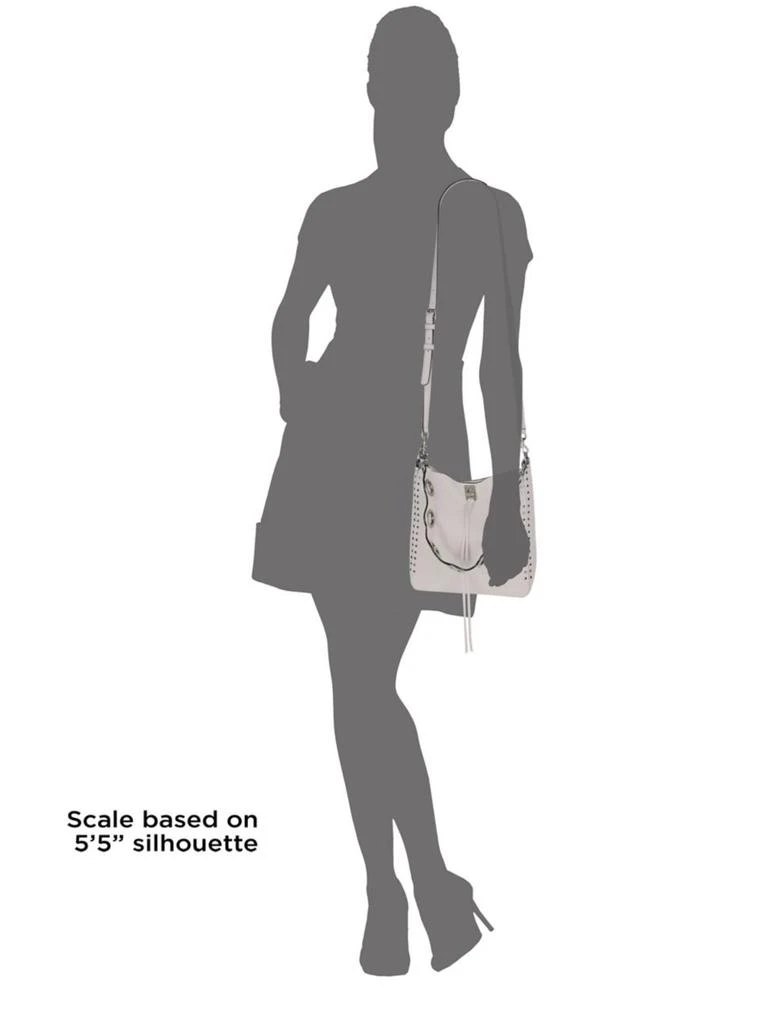 商品Rebecca Minkoff|Darren Small Leather Feed Bag,价格¥885,第3张图片详细描述