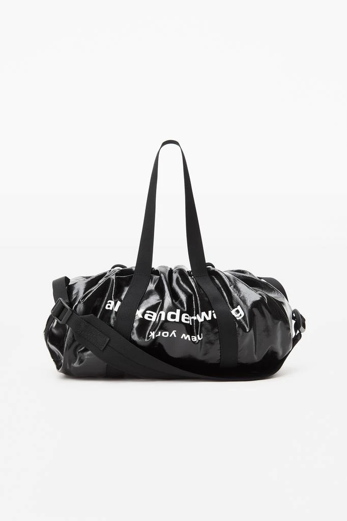 商品Alexander Wang|PRIMAL DUFFEL IN SHINY NAPPA LEATHER,价格¥2605,第1张图片