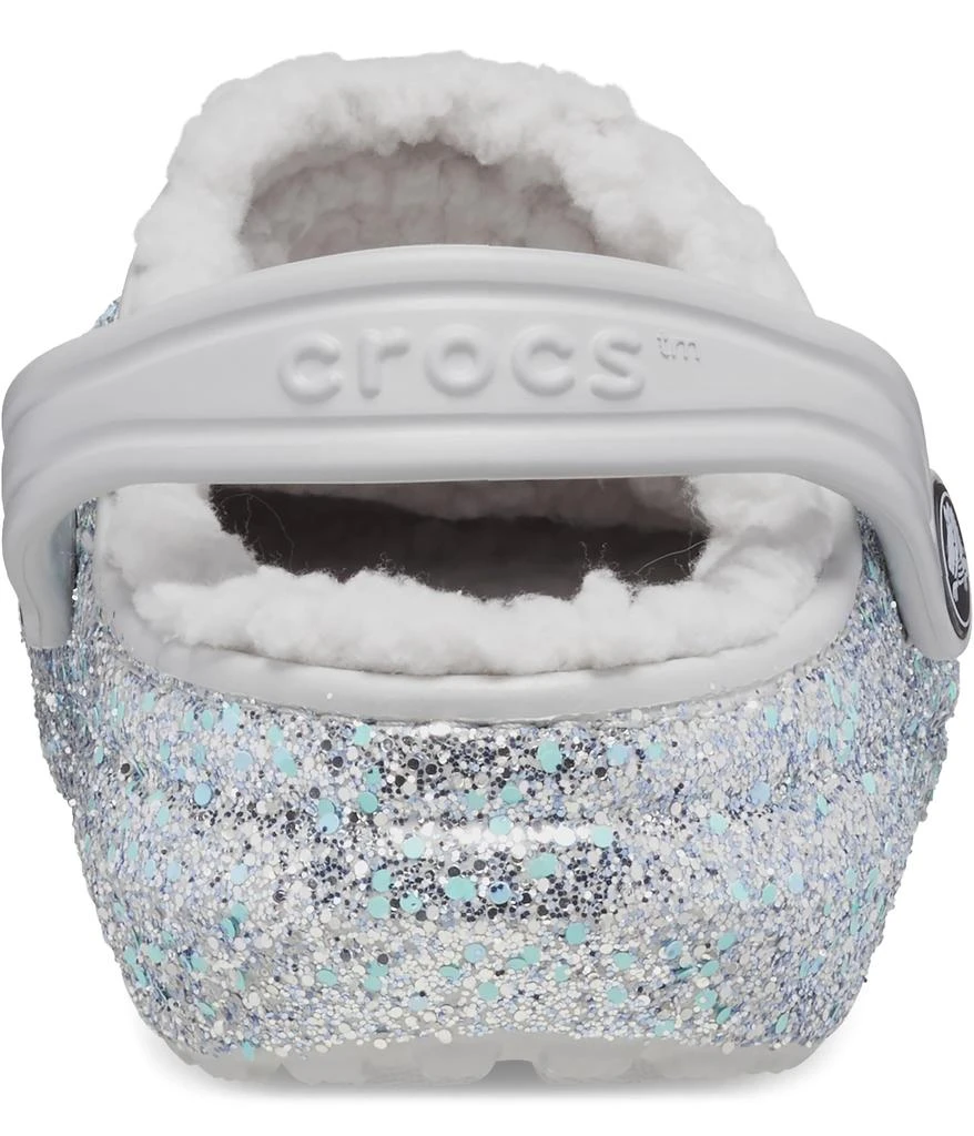 商品Crocs|Classic Lined Glitter Clog (Toddler),价格¥373,第5张图片详细描述