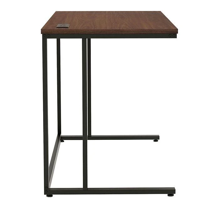 商品Sparrow & Wren|Sanford Walnut and Black Writing Desk with USB Ports,价格¥2125,第5张图片详细描述