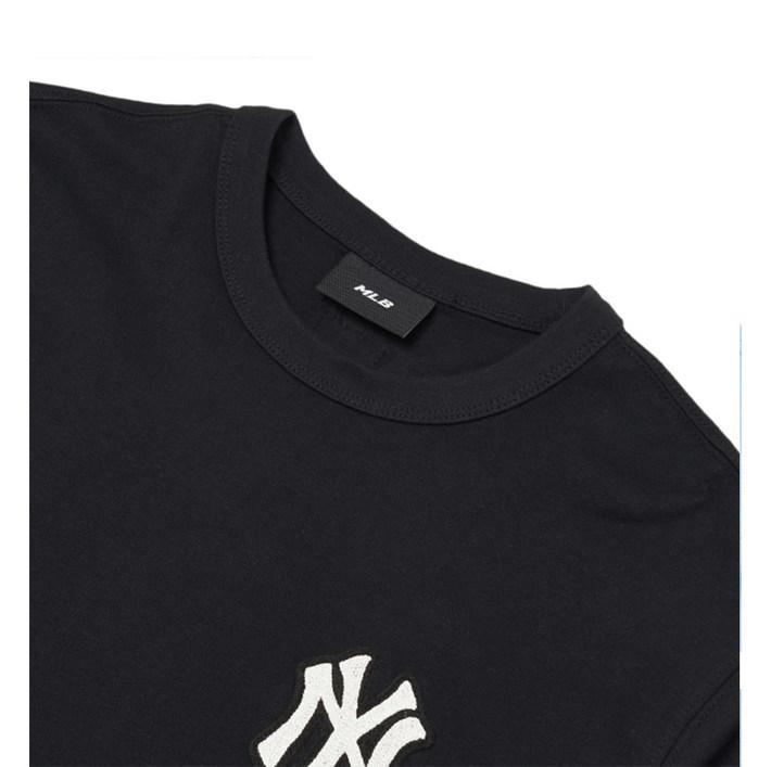 商品MLB|MLB 纽约洋基队 后背logo圆领短袖T恤 男女同款,价格¥630,第7张图片详细描述