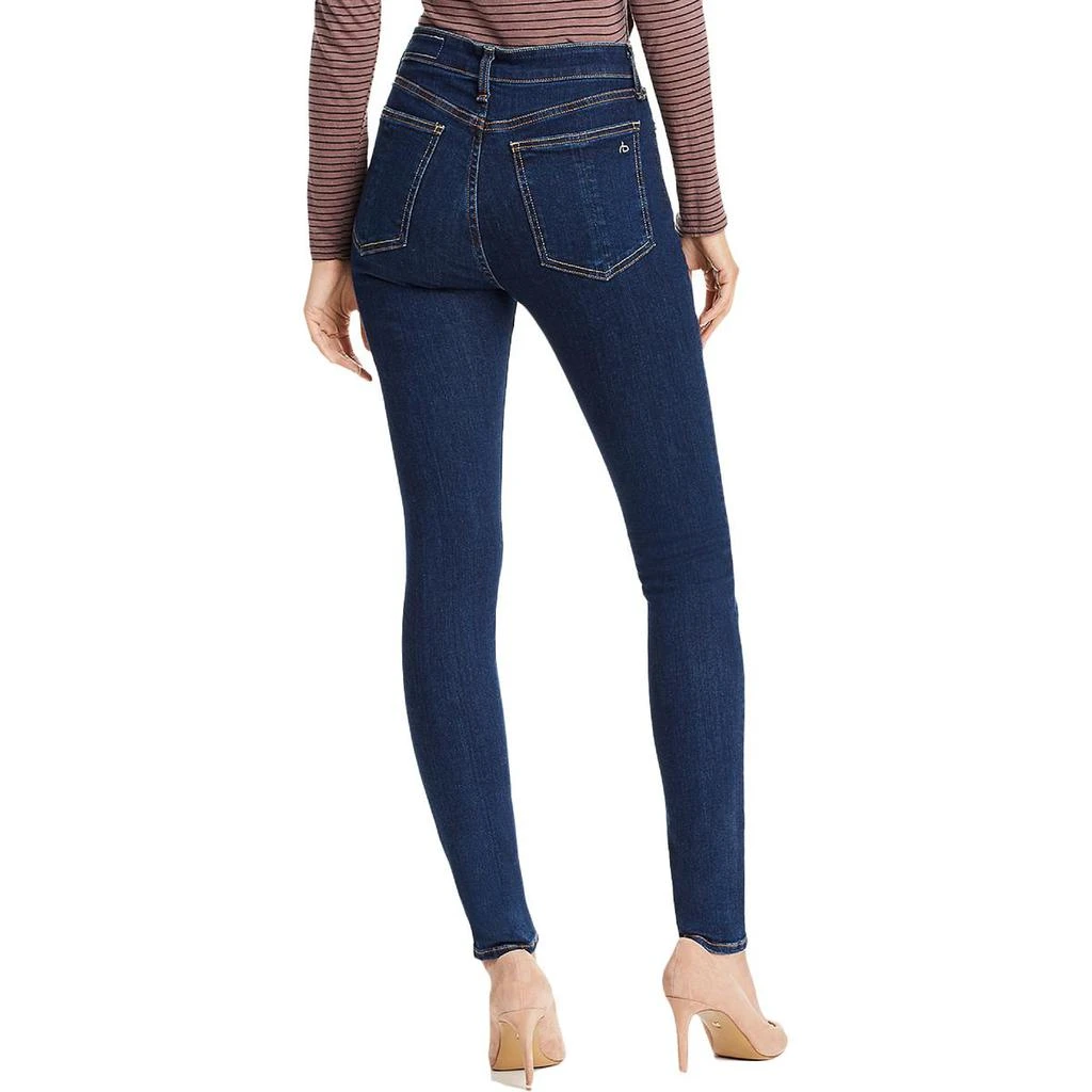 商品Rag & Bone|Rag & Bone Womens Nina Denim Dark Wash Skinny Jeans,价格¥291,第3张图片详细描述